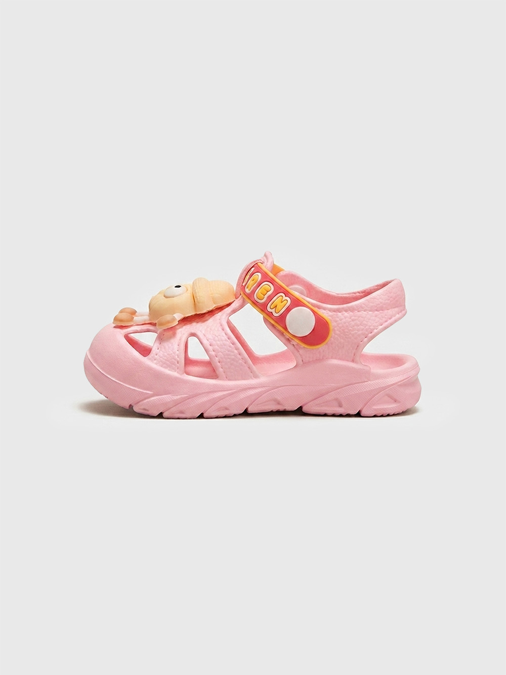 KiddoBounce Rice Hat EVA Clogs Pink - B99